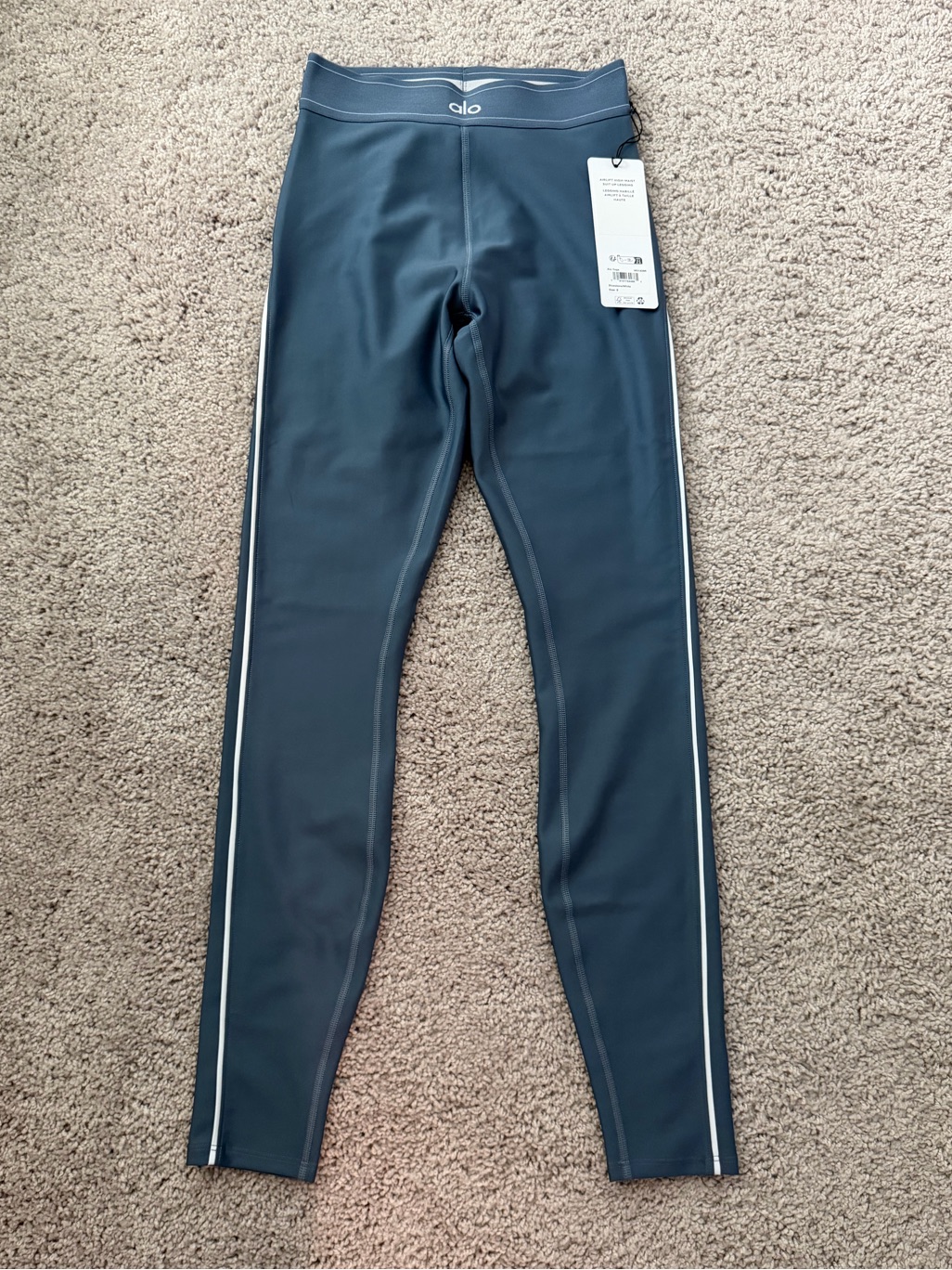 Alo Airlift High Waist Suit Up Legging - Bluestone